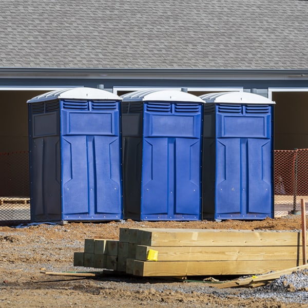 what is the expected delivery and pickup timeframe for the porta potties in Willis